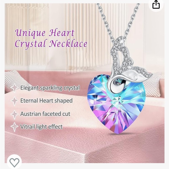 Preserved Rose With Sterling Silver Necklace - Picture 6 of 8